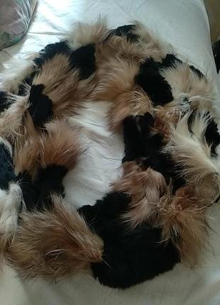 Шарф хутровий натуральний