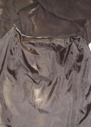 Юбка женская  черная размер 58-60 / 26 в стиле бохо кружева лен батал5 фото