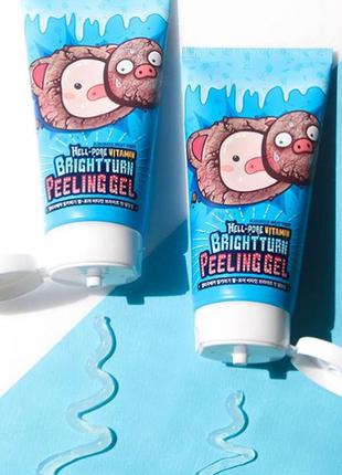 Пилинг-гель elizavecca hell-pore vitamin bright turn peeling gel