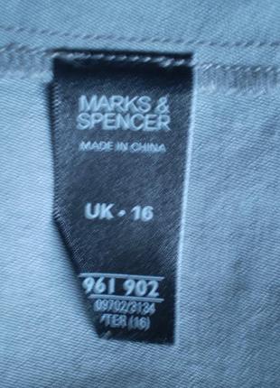 Женский сарафан marks&spencer uk16 xl 50р. вискоза серый10 фото