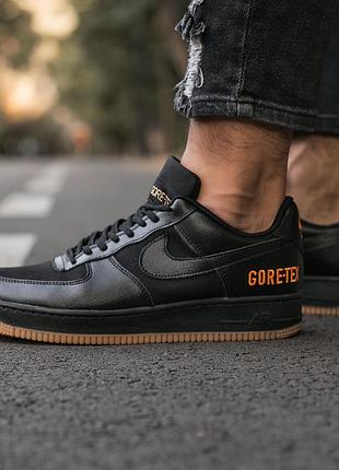 Кросовки nike air force 1 gore-tex “black”