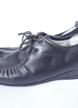 Туфли из натуральной кожи спортивные р.38