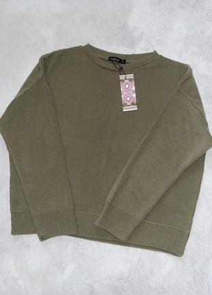 В'язана кофтинка оверсайз светр світшот пуловер2 фото