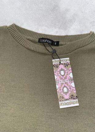 В'язана кофтинка оверсайз светр світшот пуловер5 фото