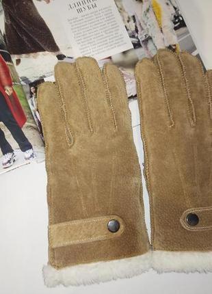 Замшеві рукавички