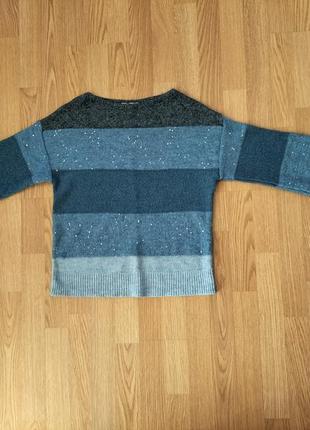 Модный свитер с паетками р.s2 фото