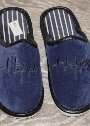 Дитячі кімнатні / домашні тапочки підліткові (розміри: 36/37, 38/39)