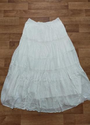 Макси юбка тсм tchibo, размер 50-52рус7 фото