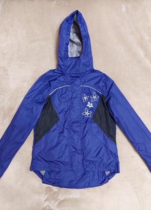 Багатофункціональна свортивна куртка вітровка / курточка crivit sports з рефлективними елементами