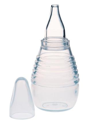 Аспиратор для носа силиконовый canpol babies (5903407561547)1 фото