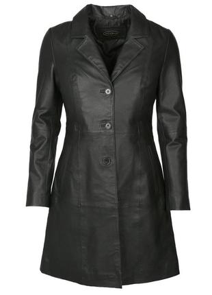 Кожаный плащ, кожаное пальто, пальто натуральная кожа 2022 тренд3 фото