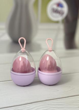 Спонж для макияжа каплевидной формы "киндер" с эффектом увеличения в размере ruby face powder puff