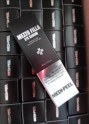 Концентрована пептидна сироватка для шкіри навколо очей medi-peel mezzo filla eye serum 30 мл1 фото