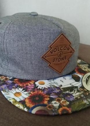 Бейсболка кепка снапбек snapback volcom2 фото