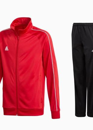 Спортивный костюм adidas core 18 polyester1 фото