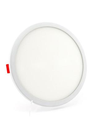 Led cветильник встр. biom сl-r 18w 5000к круглый