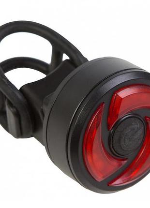 Фонарь габаритный задний (круглый) bc-tl5501 led, usb (красный)