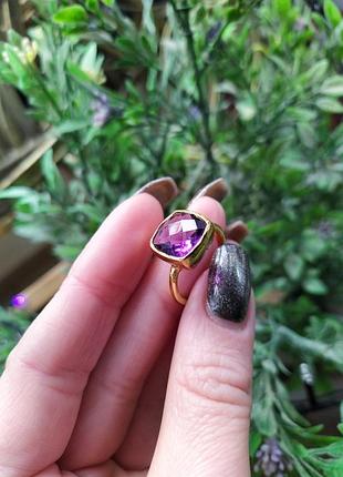 Перстень з аметистом 3