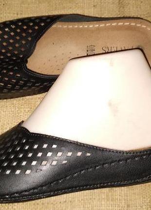 36р-23/5см шкіра легкі шльопанці pawers