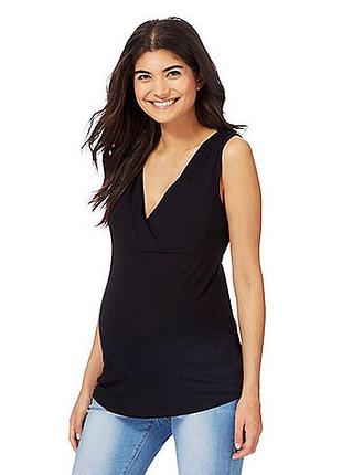 Базовая блуза для беременных из вискозы redherring maternity