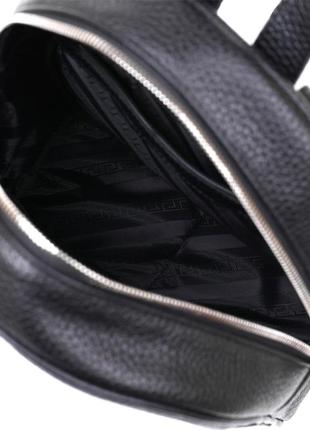 Женский рюкзак из натуральной кожи shvigel 16302 черный4 фото