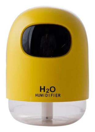 Аромадифузор prc humidifier – 200 мл h2o (желтый)1 фото