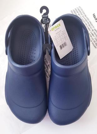 Кроксы для работы bistro clog crocs