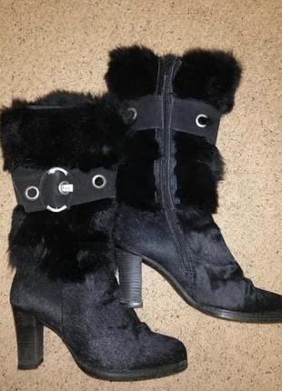 Сапоги зимние натуральные италия