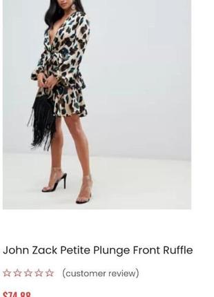 Платье мини от john zack (uk) 7