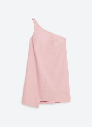 Платье zara на одно плечо
