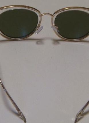 Mango очки солнцезащитные манго женские зеленые. акция 4=52 фото