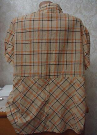 Нежная  блуза - рубашка  60-62р,  евро  размер 2410 фото