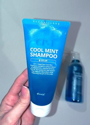 🌿шампунь з екстрактом ментолу cp-1 cool mint shampoo (100 ml)2 фото