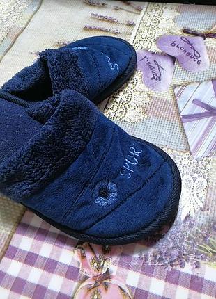 Плюшеві домашні тапочки на хлопчика 30/31р