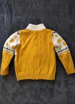 Теплый свитер для девочки , мальчика3 фото
