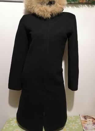 Жіноче шерстяне пальтечко 8 розмір3 фото