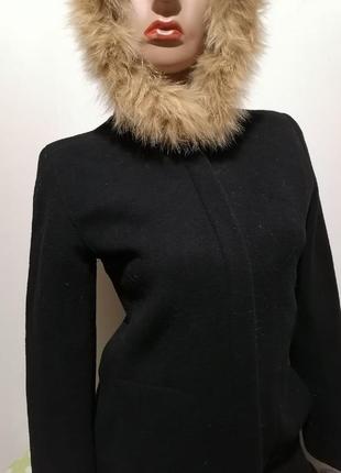 Жіноче шерстяне пальтечко 8 розмір2 фото
