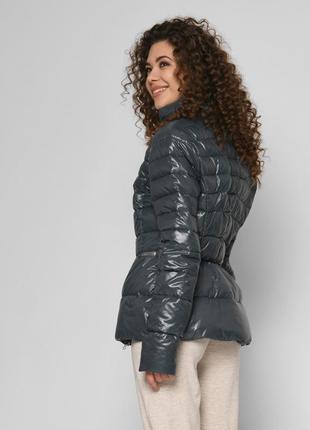 Демисезонная женская куртка, нефрит 89143 фото