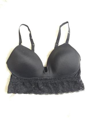 Бюстгальтер бра з мереживною вставкою