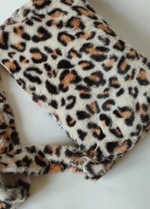 Леопардовая сумочка шоппер4 фото