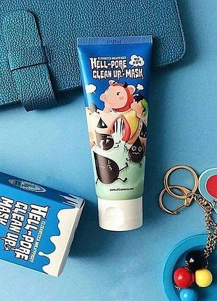 Маска-пленка для лица elizavecca hell-pore clean up mask