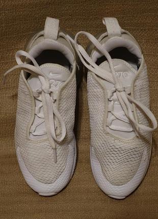 Білі фірмові кросівки nike air max 270 31,5 р. ( 20,5 див.)