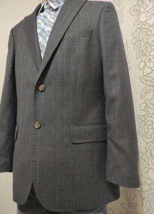 Damat  бренд піджак чоловічий regular шерсть сучасна модель.3 фото