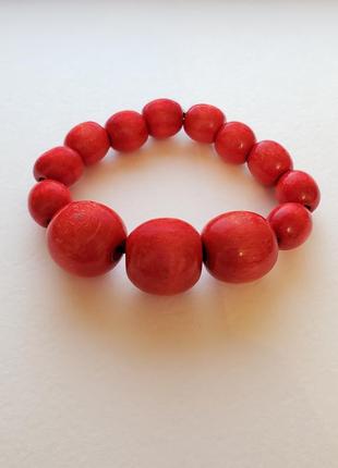 Браслет из дерева деревянный