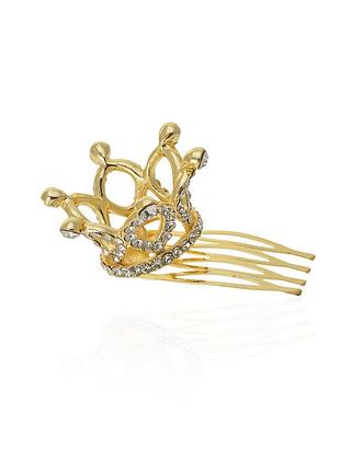 Шпилька гребінь з коронкою 1334402