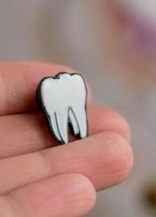 Значок брошка зуб подарунок стоматологу