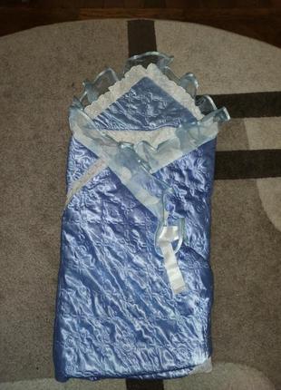 Конверт для новонародженого, на виписку