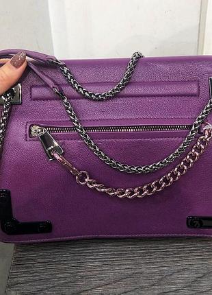 Сумка furla оригинал кроссбоди с цепями