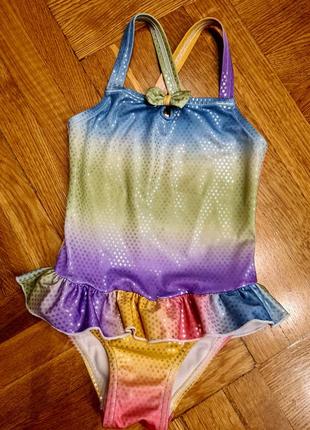 Купальник яркий george на 2-3роки