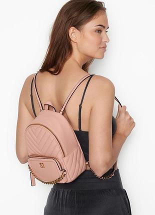 Рюкзак женский victoria's secret victoria small backpack orchid blush сша оригинал4 фото